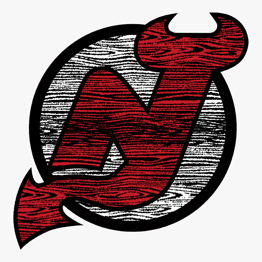 New Jersey Devils 1999-present Primary Logo Distressed, HD Png Download, Free Download