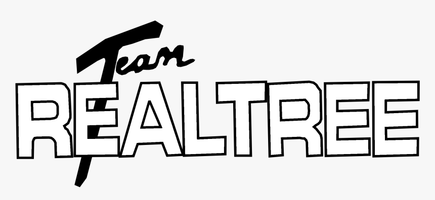 Team Realtree Logo Black And White, HD Png Download, Free Download