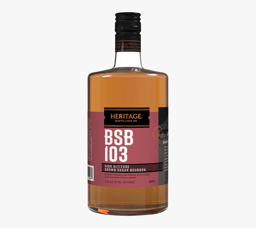 Heritage Brown Sugar Bourbon 103 Proof, HD Png Download, Free Download