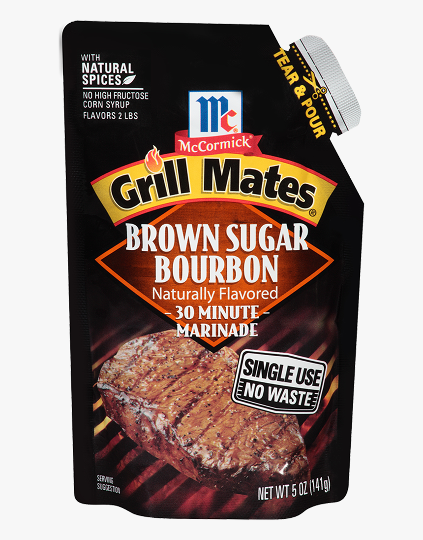Grill Mates Brown Sugar Bourbon Single Use Marinade, HD Png Download, Free Download