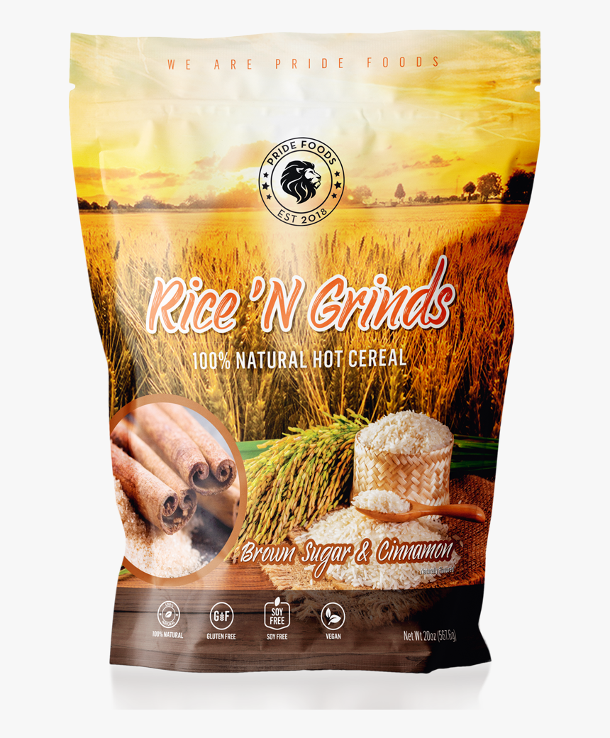 100% Natural Hot Rice Cereal, HD Png Download, Free Download