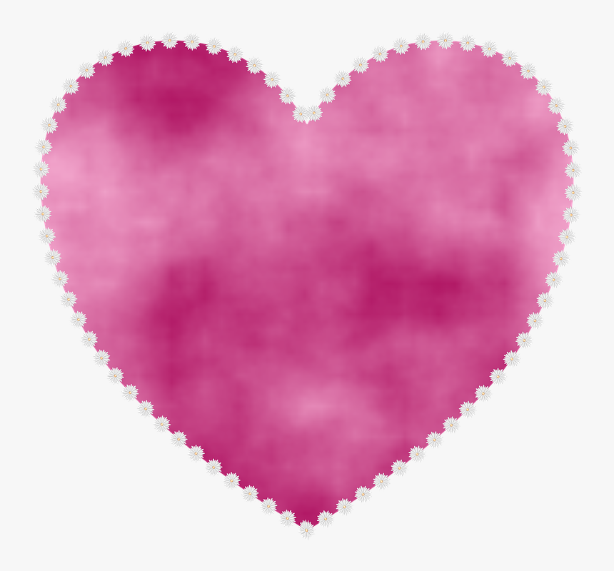 Heart, Flower, Shape, Love, Valentine, Holiday, Design, HD Png Download, Free Download