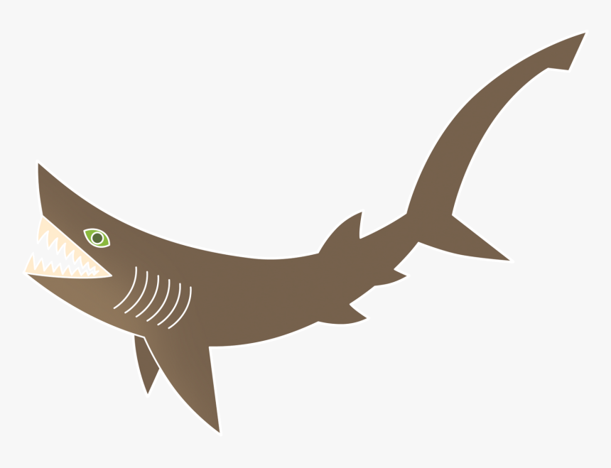 A Bluntnose Sixgill Shark, Hexanchus Griseus, HD Png Download, Free Download