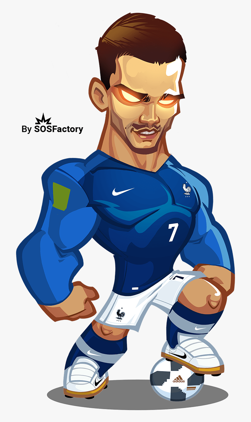 Griezmann Cartoon , Png Download, Transparent Png, Free Download