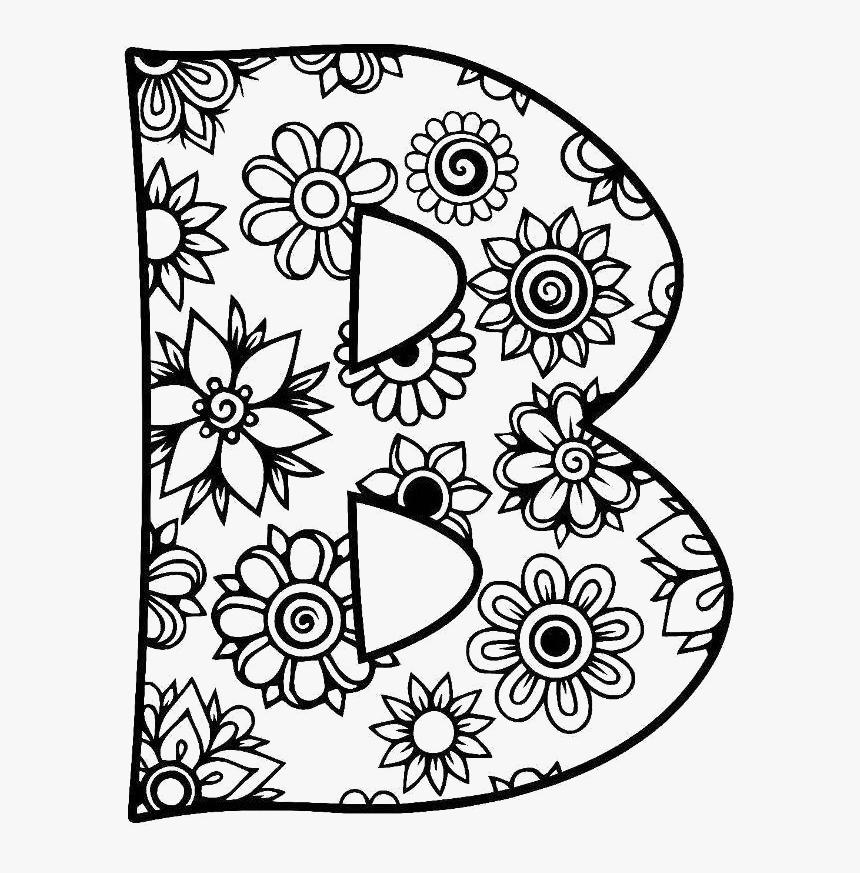 Decorative Letter B Png, Transparent Png, Free Download