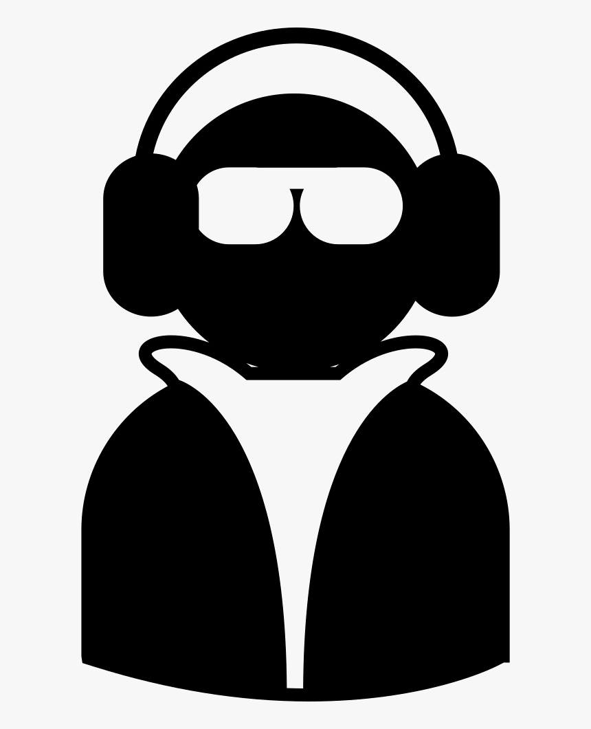 Cool Dude With Shades Earphones And Jacket, HD Png Download, Free Download