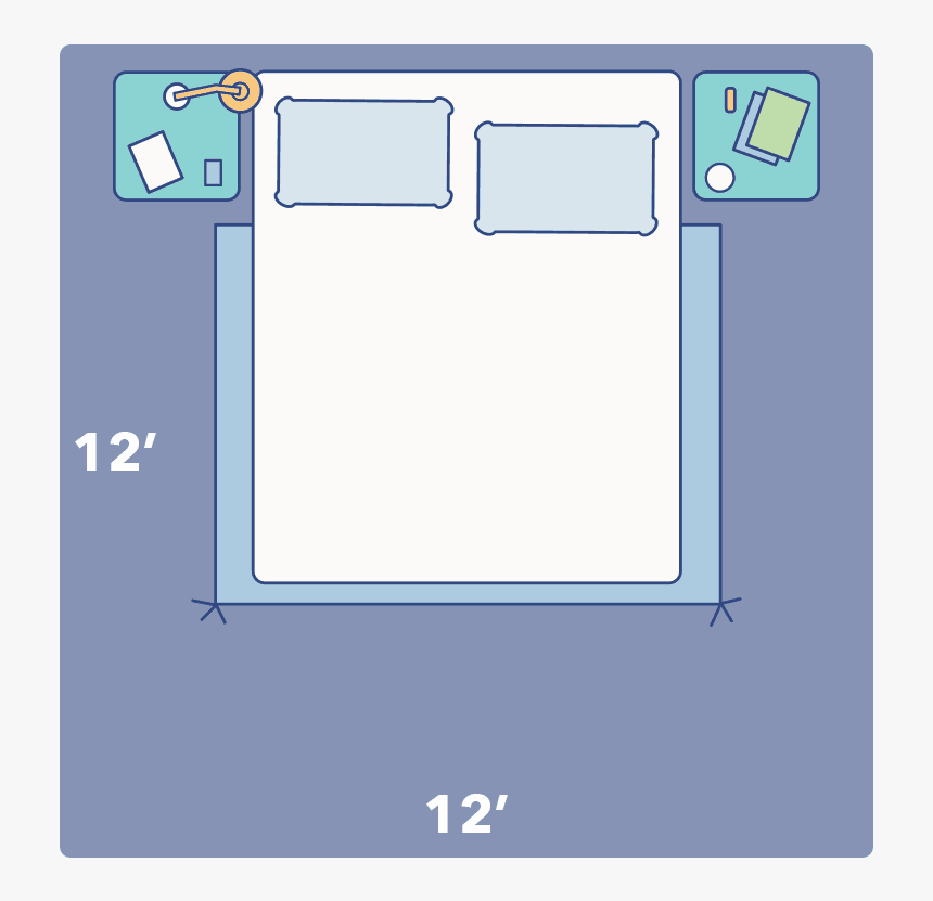 Bed Top View Png, Transparent Png, Free Download