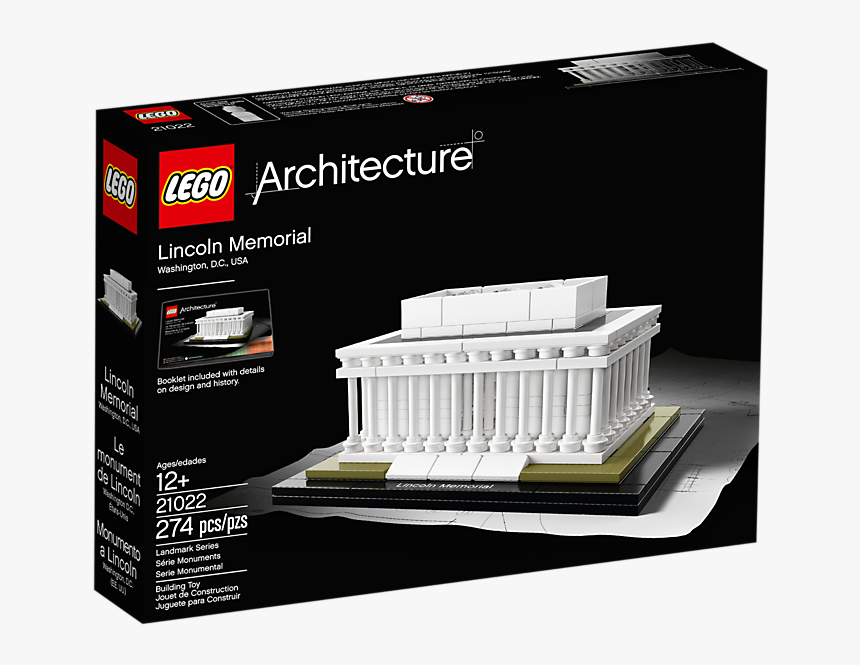 Lego Architecture Lincoln Memorial, HD Png Download, Free Download