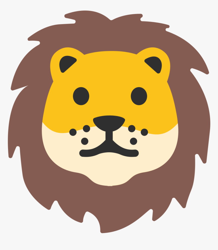 Lion Emoji Png, Transparent Png, Free Download