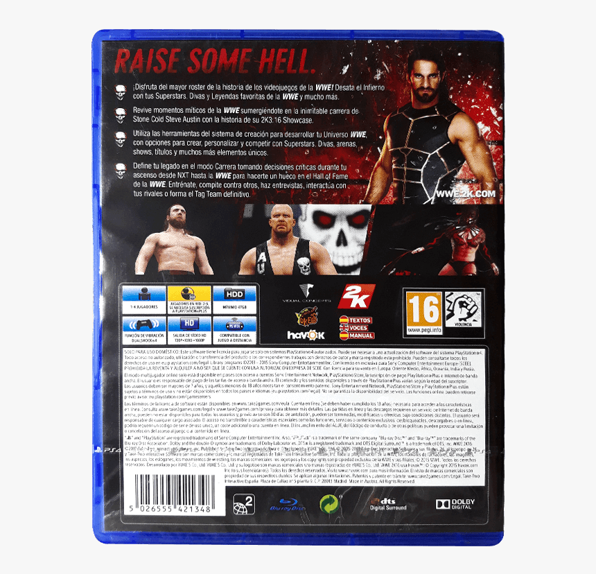 Wwe 2k16 Png, Transparent Png, Free Download