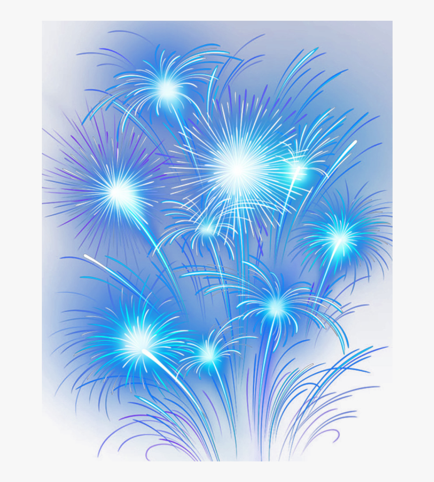#mq #blue #firework #fireworks #lights, HD Png Download, Free Download