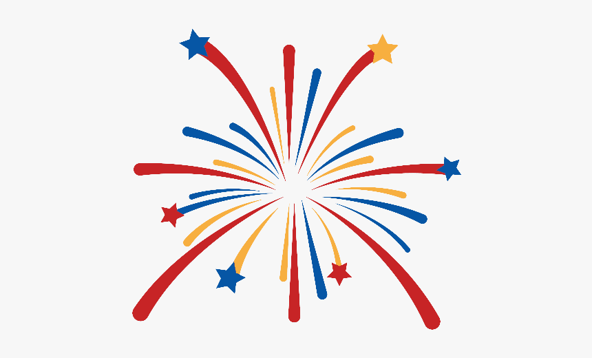 Blue Fireworks Png, Transparent Png, Free Download