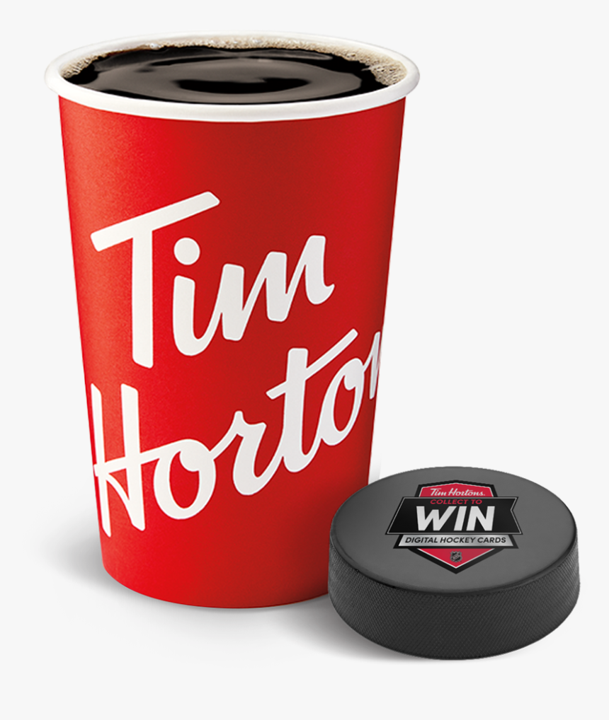 Coffee Cup And Tim Horton Hockey Card, HD Png Download, Free Download