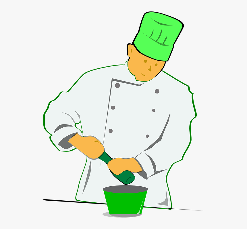 Chef, Pepper Mill, Cooking, Seasoning, Toque, HD Png Download, Free Download