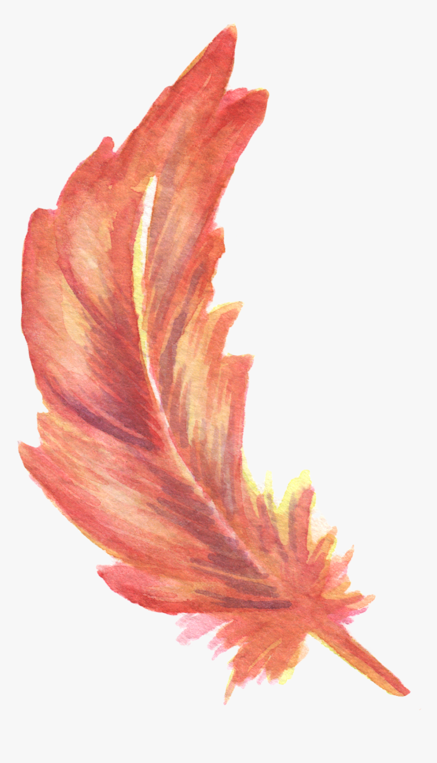 Watercolor Painting Red Transprent, HD Png Download, Free Download