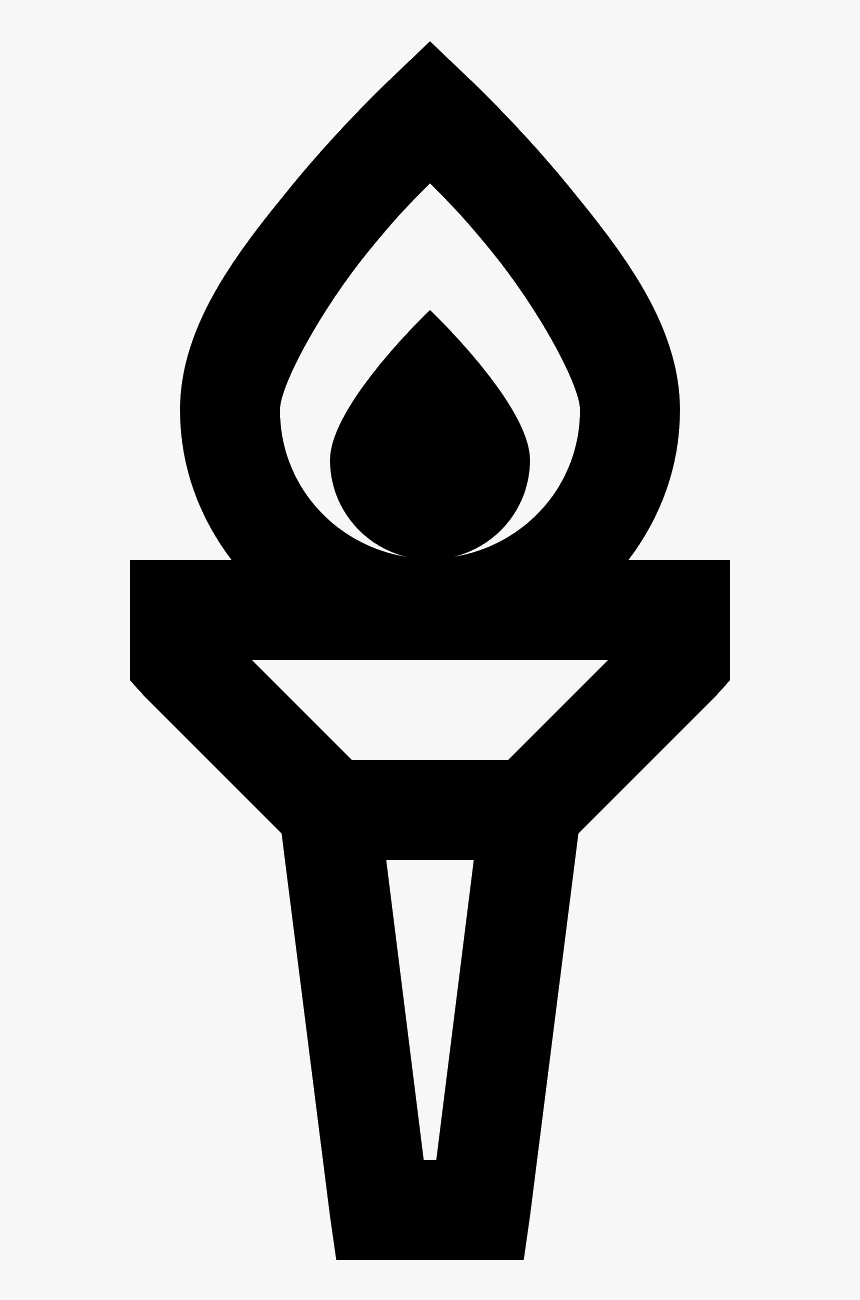 Olympic Torch Icon, HD Png Download, Free Download