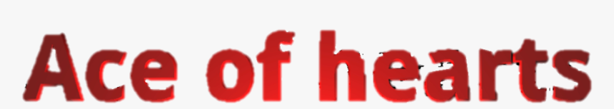 Ace Of Hearts Png, Transparent Png, Free Download