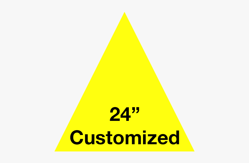 Yellow Triangle Png, Transparent Png, Free Download