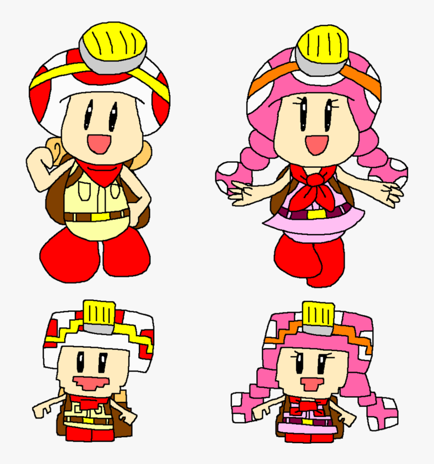 Captain Toad And Toadette, HD Png Download, Free Download