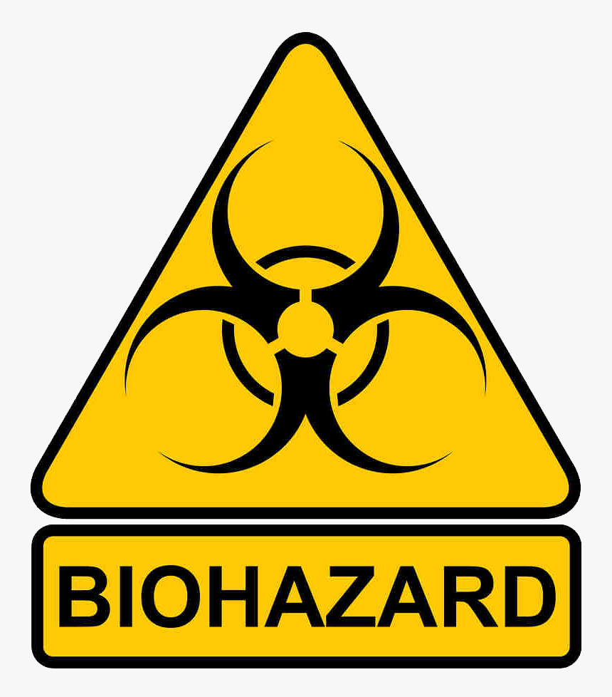 Biohazard Transparent Triangle, HD Png Download, Free Download