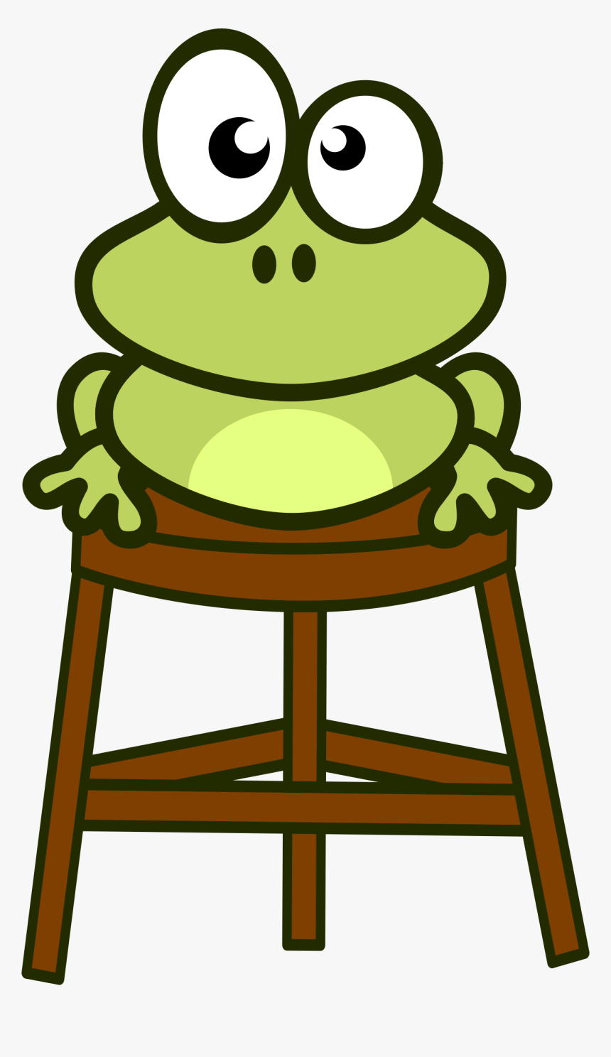 Frog On Stool, HD Png Download, Free Download