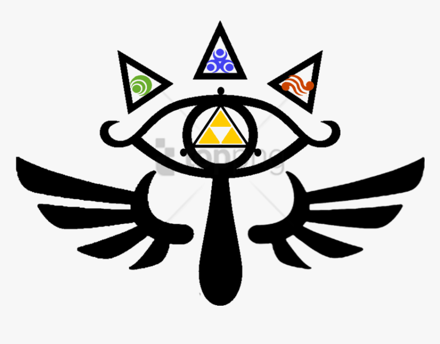 Free Png Sheikah Eye Of Truth Tattoo Design By Souffle, Transparent Png, Free Download