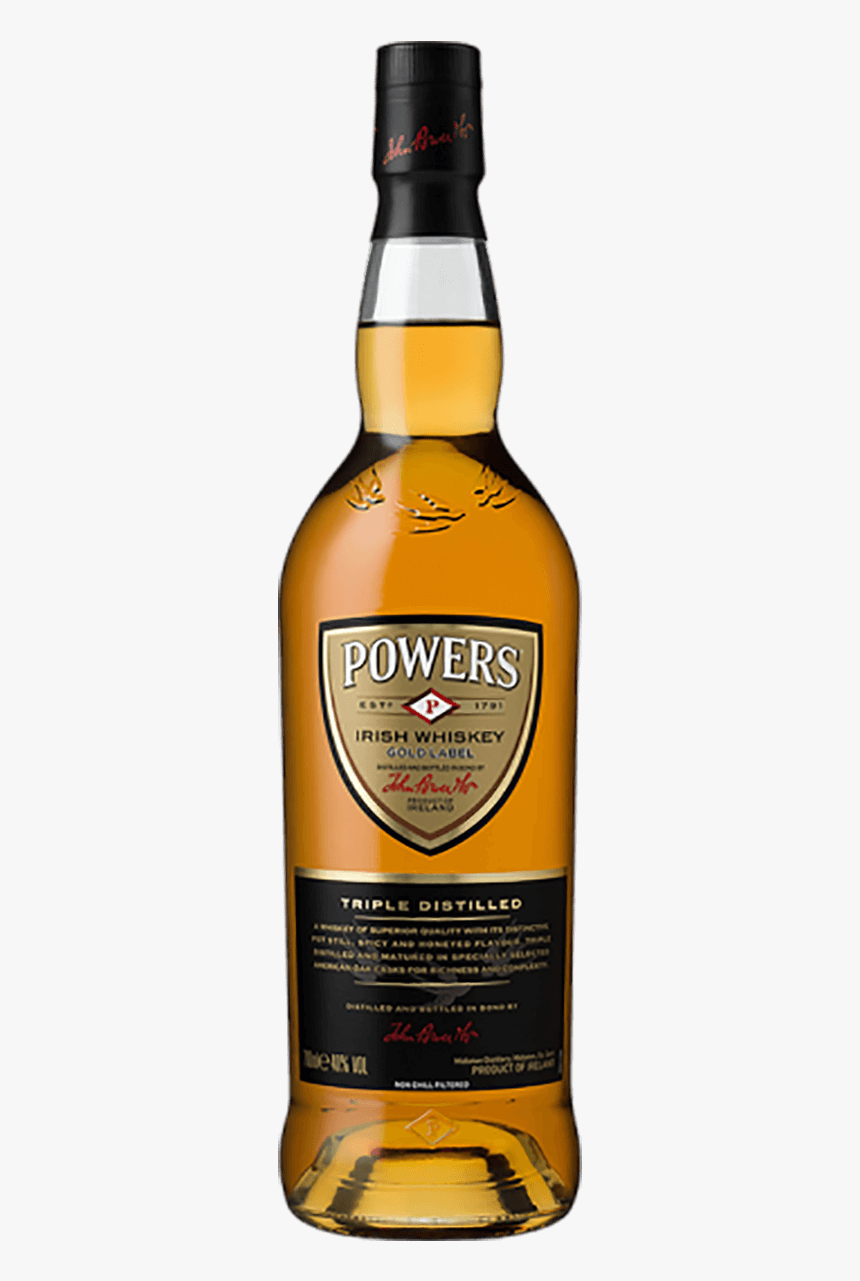 Powers Gold Label Irish Whiskey, HD Png Download, Free Download