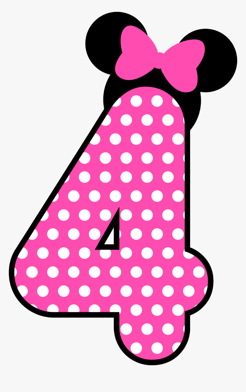 Pink Number G Minnie Mickey Mouse, HD Png Download, Free Download