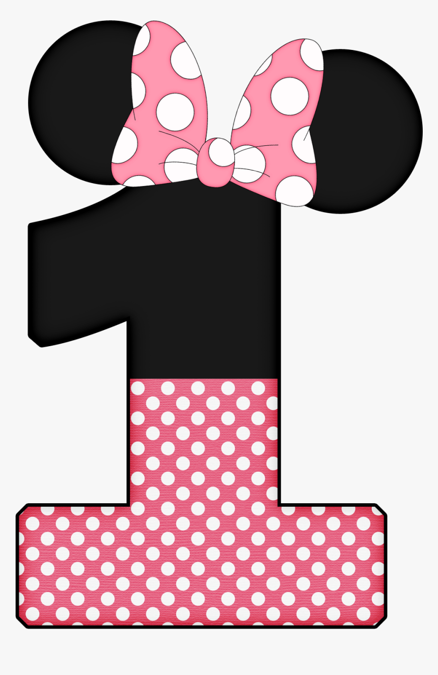 Minnie Mouse Clipart Number, HD Png Download, Free Download