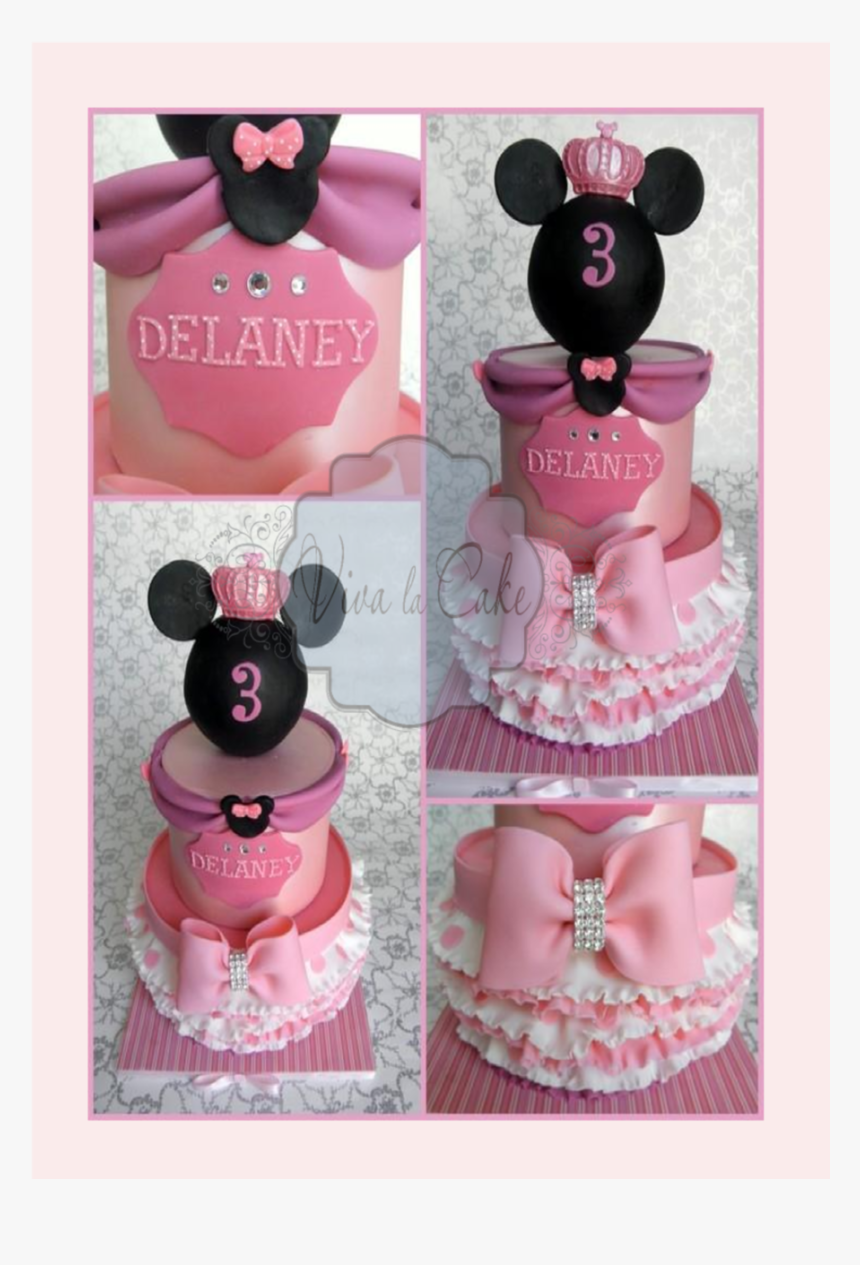 Princess Minnie Mouse On Cake Central, HD Png Download, Free Download