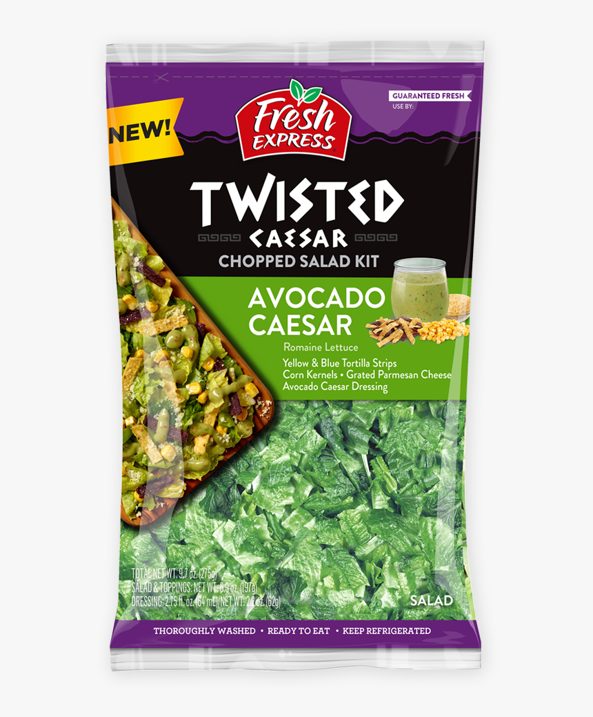Twisted Avocado Caesar Chopped Salad Kit, HD Png Download, Free Download