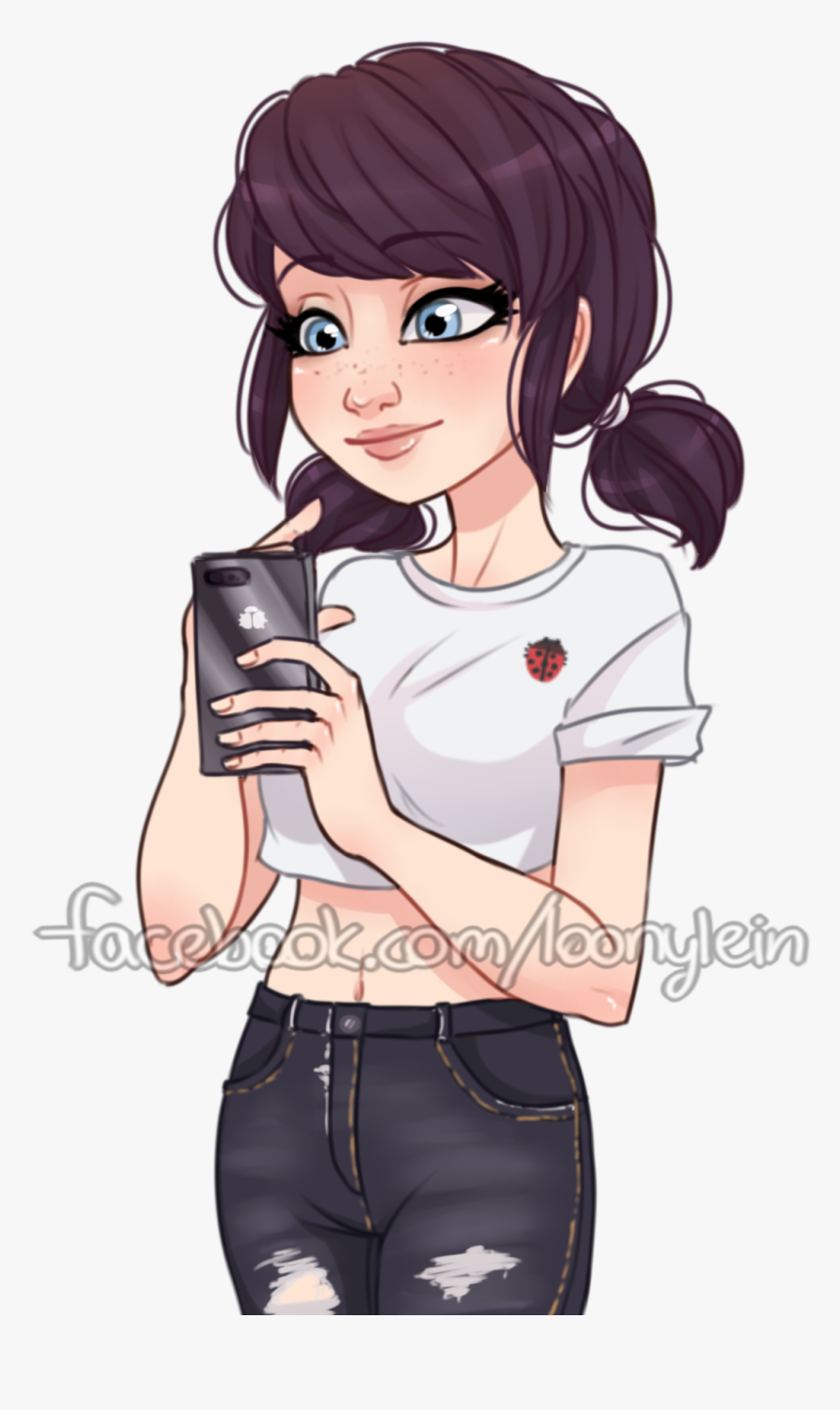 “miraculous Ladybug Fan Art ♥♥
i Love Mari, She So, HD Png Download, Free Download