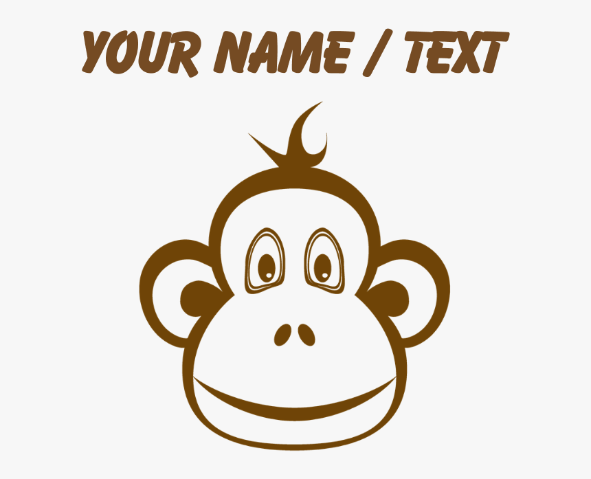 Custom Brown Monkey Face Mousepad, HD Png Download, Free Download