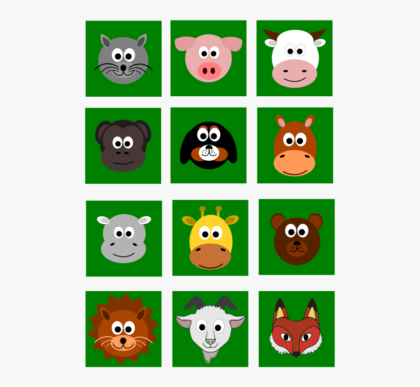 Animal Faces, HD Png Download, Free Download