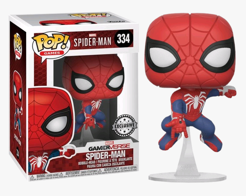 Spider Man Swinging Us Exclusive Pop Vinyl Figure, HD Png Download, Free Download