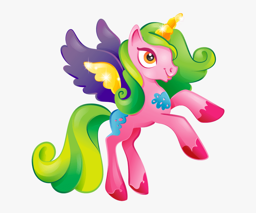 Pink Unicorn Png, Transparent Png, Free Download