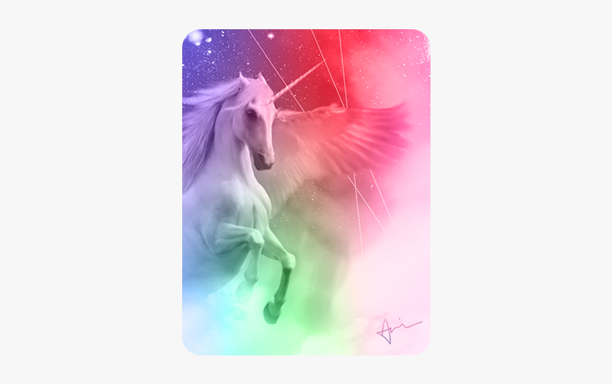 Unicorn Png Holographic, Transparent Png, Free Download