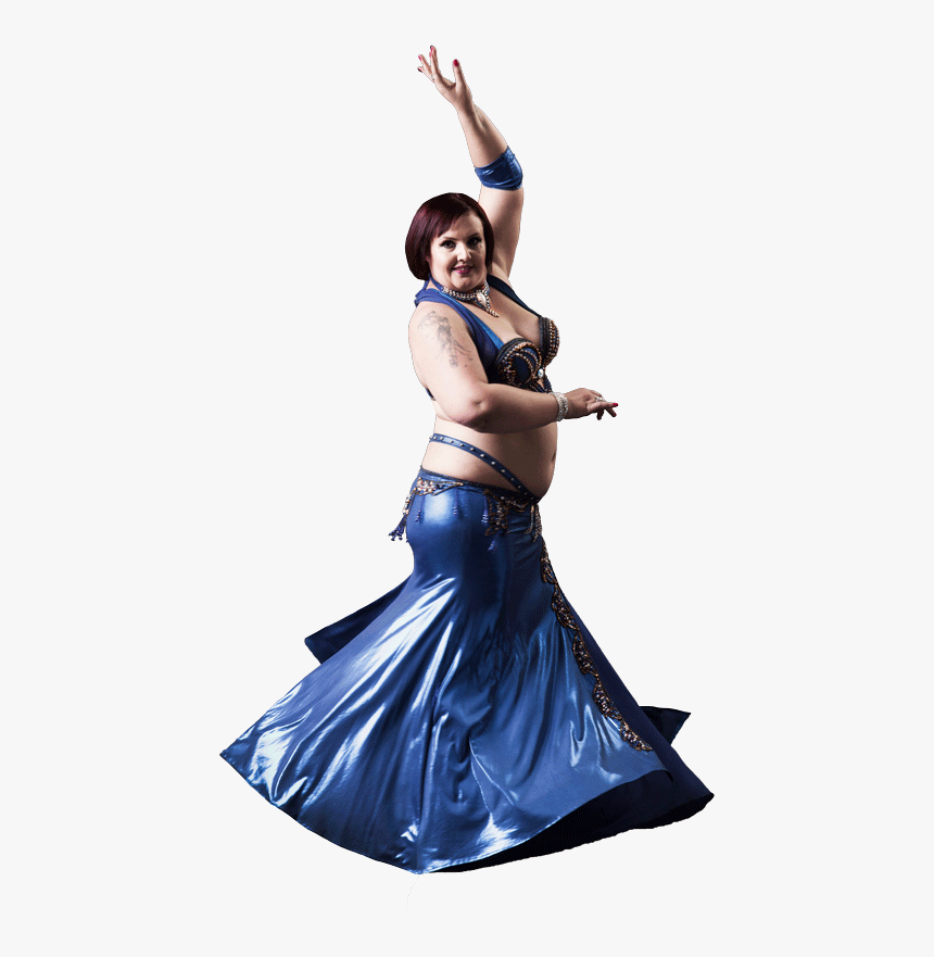 Vanessa Bellydancer Blue Costume, HD Png Download, Free Download