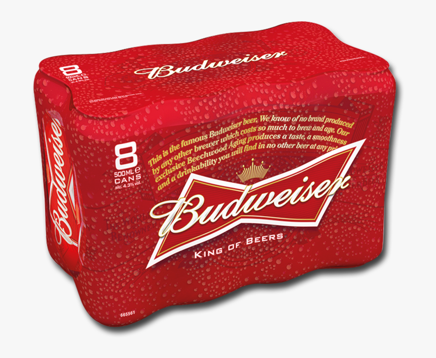 Budweisercan8pk - Box, HD Png Download, Free Download