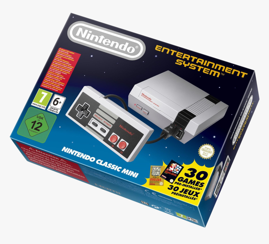 Nintendo Nes Classic Mini Eu Console, HD Png Download, Free Download