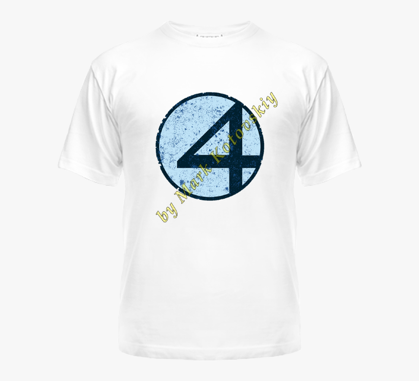 Заказать Футболка С Принтом Fantastic 4 Logo - T-shirt, HD Png Download, Free Download