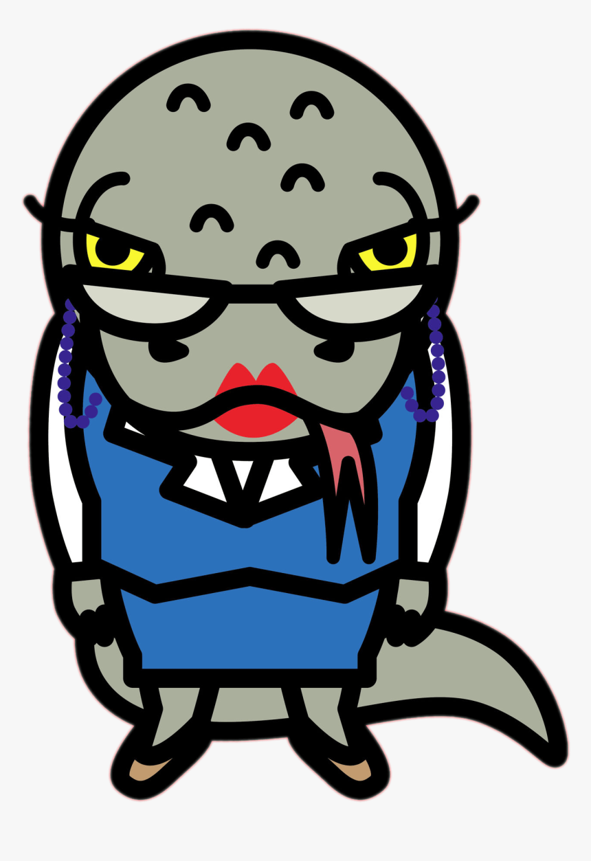 Aggretsuko Character Tsubone The Komodo Dragon - Aggretsuko Tsubone, HD Png Download, Free Download