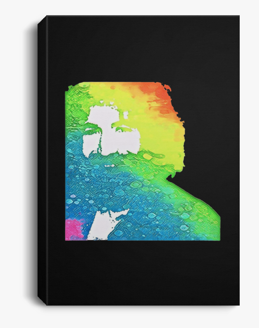 Jerry Rainbow Square Portrait Canvas - Creative Arts, HD Png Download, Free Download