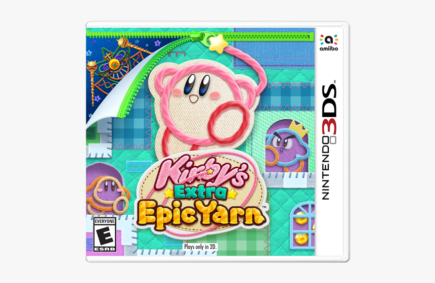 Kirby Extra Epic Yarn 3ds, HD Png Download, Free Download