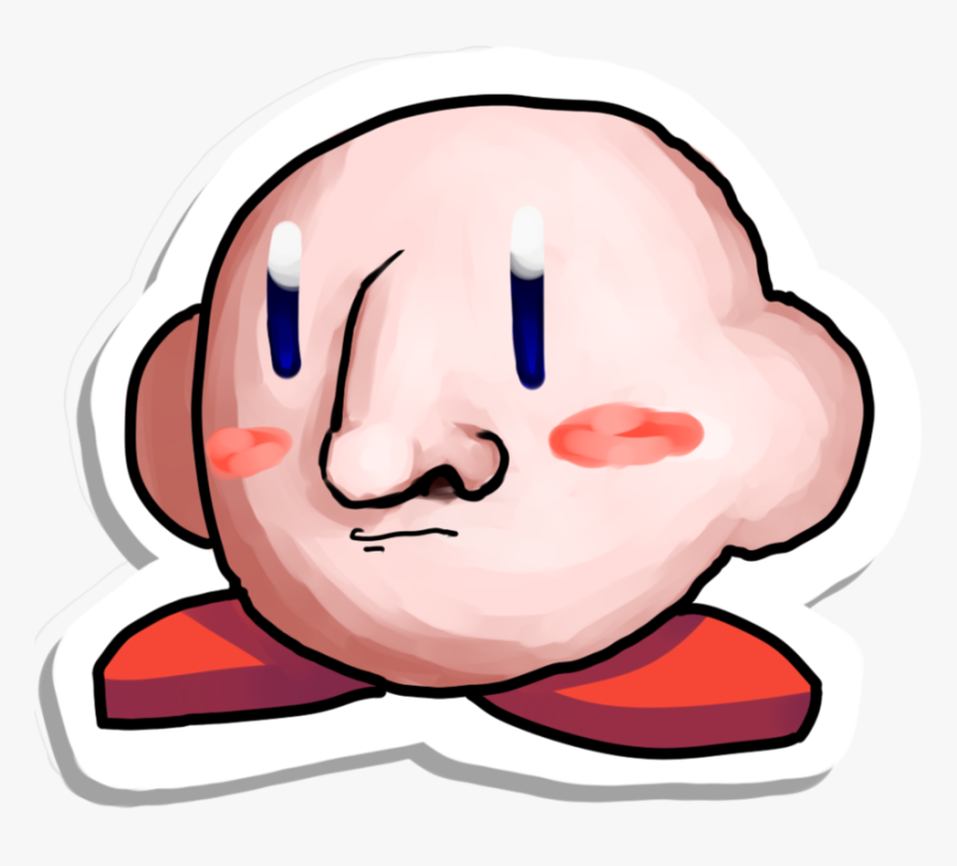 Kirby Nose , Png Download - Does Kirby Have A Nose, Transparent Png, Free Download