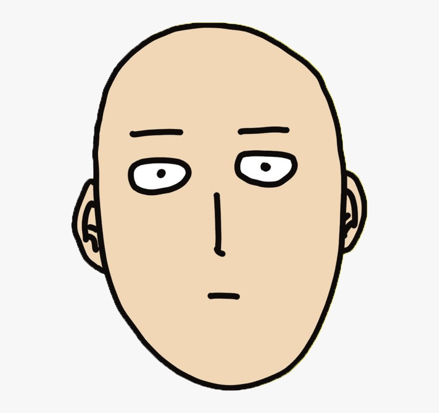 One Punch Man By - One Punch Man Face Transparent, HD Png Download, Free Download