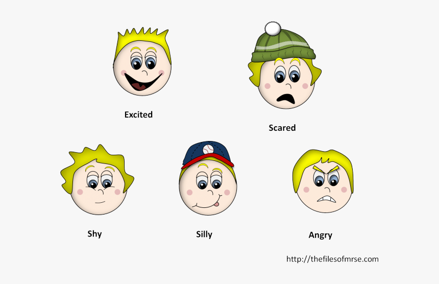 Different Emotions Clip Art, HD Png Download, Free Download