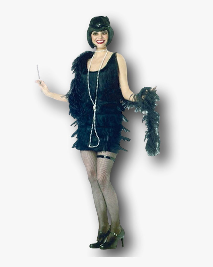 Flappers In The 1920"s - Chicago 1920s Fashion, HD Png Download, Free Download