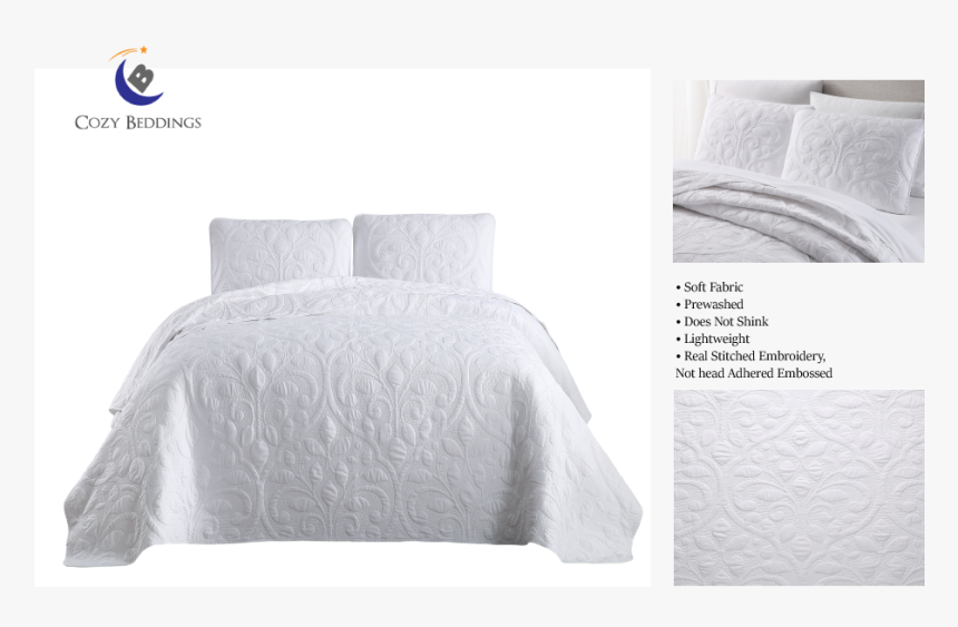 Tesla Coverlet, White - Bed Sheet, HD Png Download, Free Download