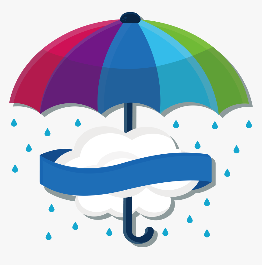 Clipart Umbrella Striped Umbrella - Insurance Umbrella Clip Art, HD Png Download, Free Download